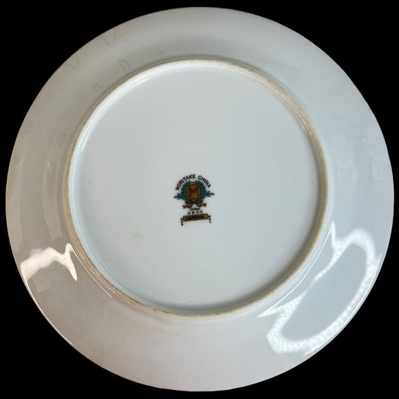 3 Vintage Noritake China Serena Salad Plates 7 5/8” Floral 3840 Made Japan Flaw - Picture 7 of 9